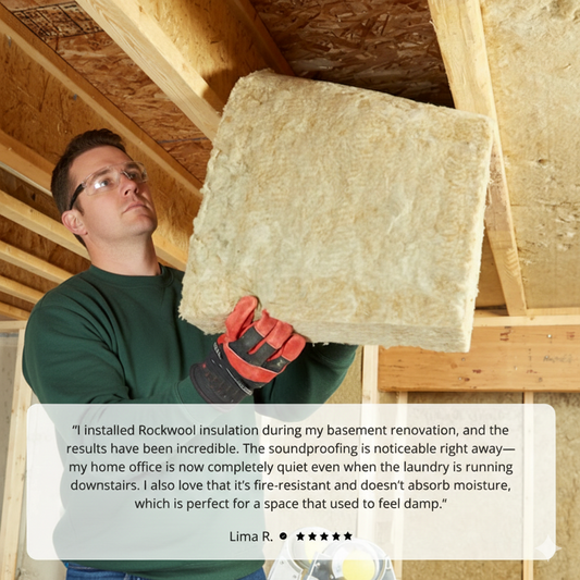 ROCKWOOL® RXSS31525 SAFE 'N' SOUND 3 In. X 15.25 In. X 47 In. (59.73 SQFT)