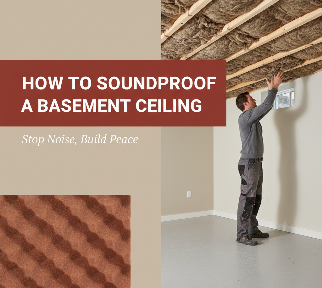 How to Soundproof a Basement Ceiling