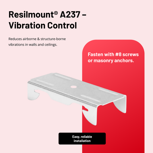 Resilmount® A237 Metal Furring Channel Clip