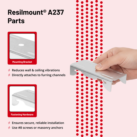 Resilmount® A237 Metal Furring Channel Clip
