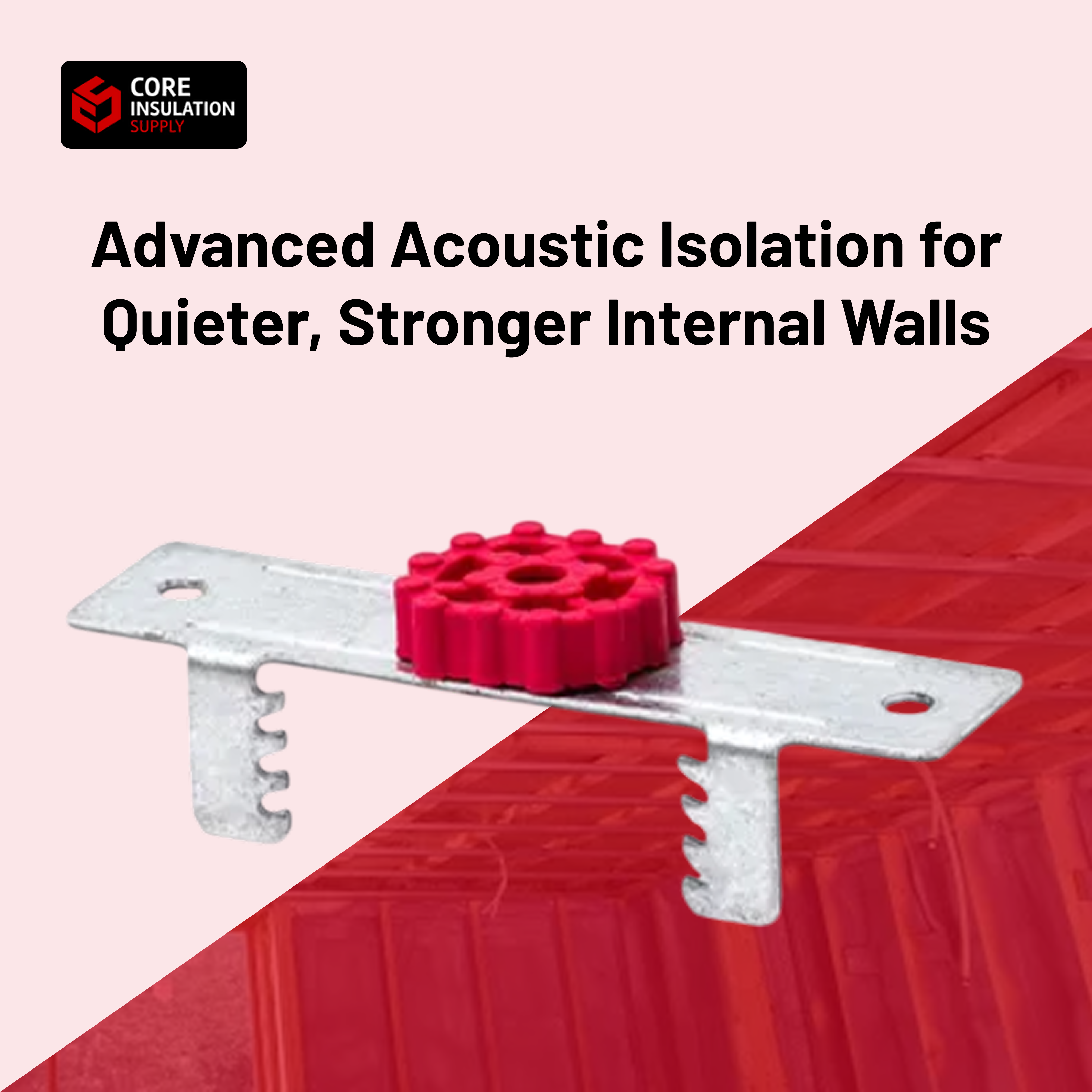 Resilmount® MBFR BetaFix Furring Channel Sound Isolation Clip