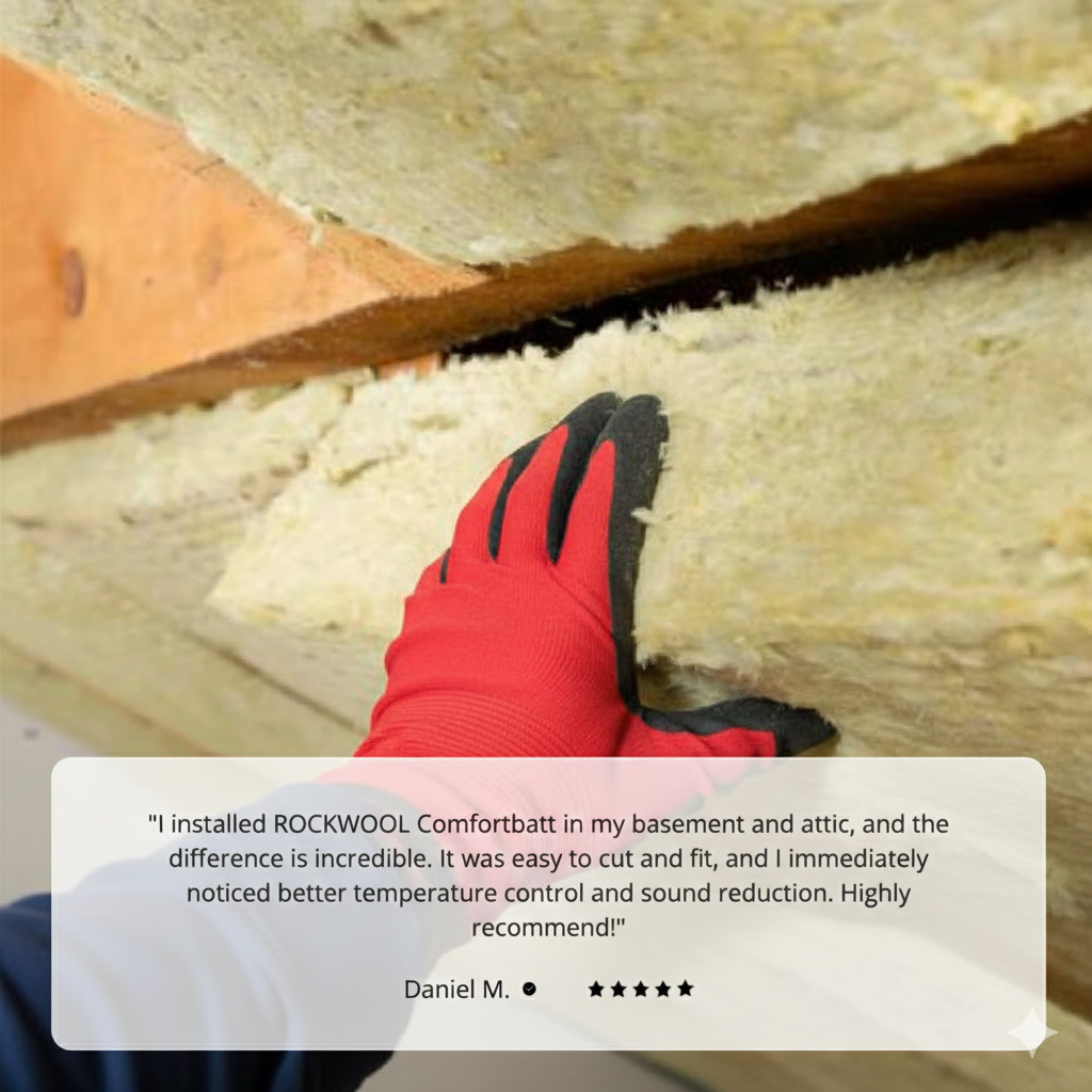 ROCKWOOL® SAFING MINERAL WOOL BOARD 4 in.X 24 in X 48 in. (32 SQFT)