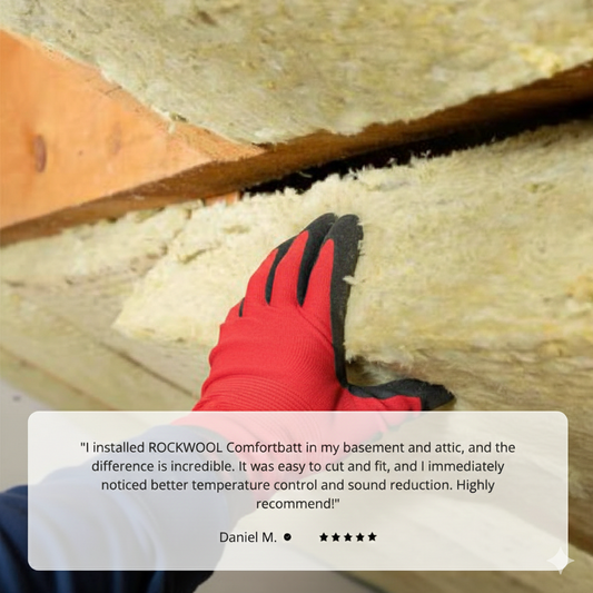 ROCKWOOL® RXCB3523 COMFORTBATT R15 3.5 in. X 23 in. X 47 in. (60.06 SQFT)